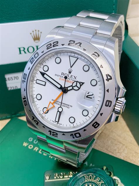 rolex explorer ii 216570 watch|rolex explorer ii 216570 white.